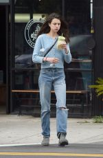 MARGARET QUALLEY Out for Healthy Juice in Los Angeles 03/16/2020