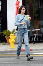 MARGARET QUALLEY Out for Healthy Juice in Los Angeles 03/16/2020