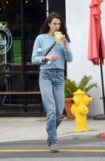 MARGARET QUALLEY Out for Healthy Juice in Los Angeles 03/16/2020