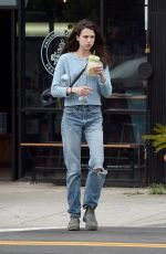 MARGARET QUALLEY Out for Healthy Juice in Los Angeles 03/16/2020