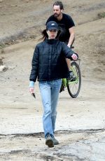 MARGARET QUALLEY Out Hikinig in Los Angeles 03/16/2020