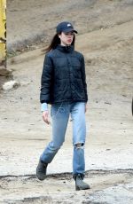 MARGARET QUALLEY Out Hikinig in Los Angeles 03/16/2020