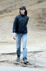 MARGARET QUALLEY Out Hikinig in Los Angeles 03/16/2020