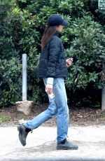 MARGARET QUALLEY Out Hikinig in Los Angeles 03/16/2020