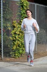 MARGARET QUALLEY Out Jogging in Los Angeles 03/24/2020