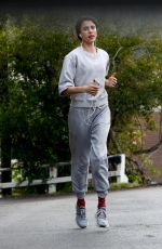MARGARET QUALLEY Out Jogging in Los Angeles 03/24/2020