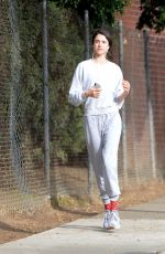 MARGARET QUALLEY Out Jogging in Los Angeles 03/24/2020