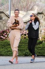 MARIA SHARAPOVA Out Hiking with Her Dog in Palos Verdes 03/06/2020