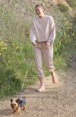 MARIA SHARAPOVA Out Hiking with Her Dog in Palos Verdes 03/06/2020
