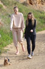 MARIA SHARAPOVA Out Hiking with Her Dog in Palos Verdes 03/06/2020