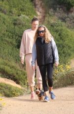 MARIA SHARAPOVA Out Hiking with Her Dog in Palos Verdes 03/06/2020