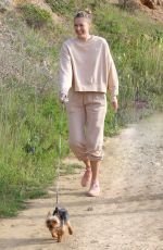 MARIA SHARAPOVA Out Hiking with Her Dog in Palos Verdes 03/06/2020