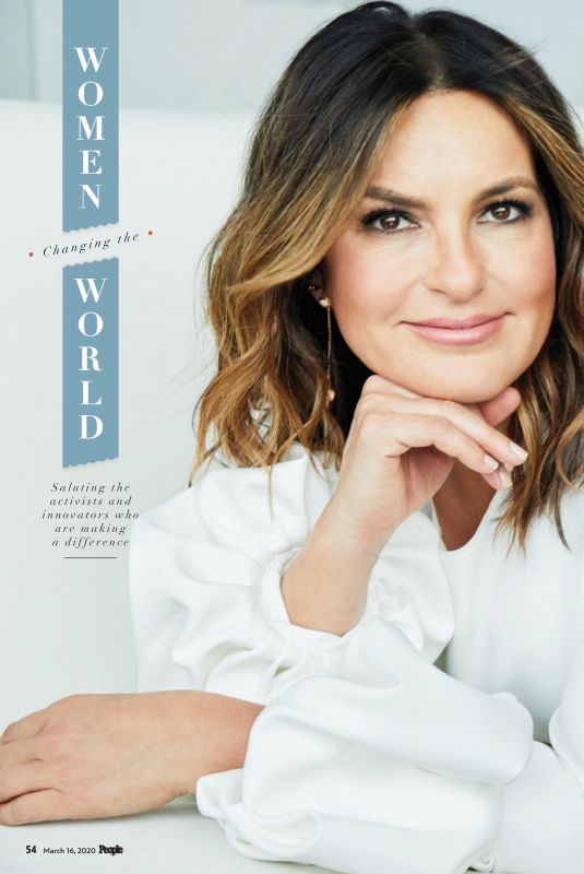 MARISKA HARGITAY for People Magazine, March 2020