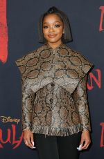 MARSAI MARTIN at Mulan Premiere in Hollywood 03/09/2020