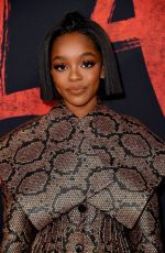 MARSAI MARTIN at Mulan Premiere in Hollywood 03/09/2020