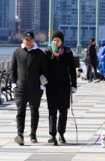 MARY ELIZABETH WINSTEAD and Ewan McGregor Out Kissing in New York 03/01/2020