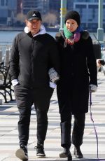 MARY ELIZABETH WINSTEAD and Ewan McGregor Out Kissing in New York 03/01/2020