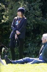 MARY STEENBURGGEN and Ted Danson Out and About in Santa Monica 03/17/2020