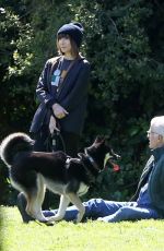 MARY STEENBURGGEN and Ted Danson Out and About in Santa Monica 03/17/2020