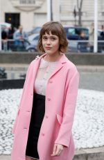 MATHILDE WARNIER at Miu Miu Fashion Show in Paris 03/03/2020