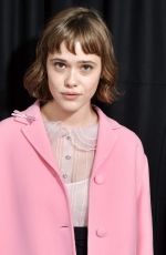 MATHILDE WARNIER at Miu Miu Fashion Show in Paris 03/03/2020