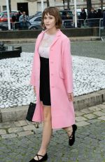 MATHILDE WARNIER at Miu Miu Fashion Show in Paris 03/03/2020