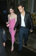 MAYA HENRY and Liam Payne Leaves Laylow Private Members Club in London 03/06/2020