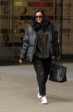 MAYA JAMA Leaves BBC Radio 1 Studios in London 03/07/2020