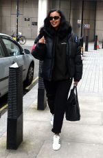 MAYA JAMA Leaves BBC Radio 1 Studios in London 03/07/2020