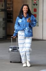 MAYA JAMA Leaves BBC Radio One in London 03/13/2020