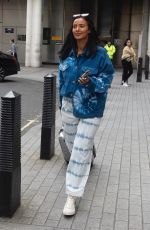 MAYA JAMA Leaves BBC Radio One in London 03/13/2020