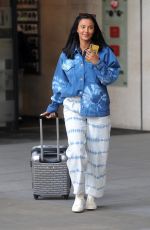 MAYA JAMA Leaves BBC Radio One in London 03/13/2020