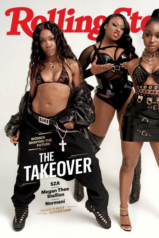 MEGAAN THEE STALLION, NORMANI and SZA in Rolling Stone, Digital Edition, March 2020