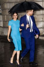 MEGHAN MARKLE and Prince Harry at Endeavour Fund Awards 2020 in London 03/05/2020