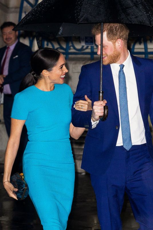 MEGHAN MARKLE and Prince Harry at Endeavour Fund Awards 2020 in London 03/05/2020