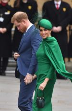 MEGHAN MARKLE at Commonwealth Service at Westminster Abbey 03/09/2020