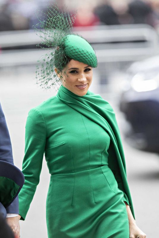 MEGHAN MARKLE at Commonwealth Service at Westminster Abbey 03/09/2020