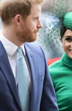 MEGHAN MARKLE at Commonwealth Service at Westminster Abbey 03/09/2020