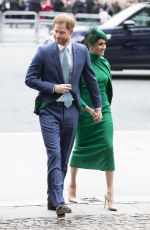 MEGHAN MARKLE at Commonwealth Service at Westminster Abbey 03/09/2020