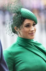 MEGHAN MARKLE at Commonwealth Service at Westminster Abbey 03/09/2020