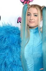 MEGHAN TRAINOR at 2020 Christian Cowan x Powerpuff Girls Runway Show in Hollywood 03/08/2020