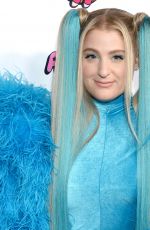 MEGHAN TRAINOR at 2020 Christian Cowan x Powerpuff Girls Runway Show in Hollywood 03/08/2020