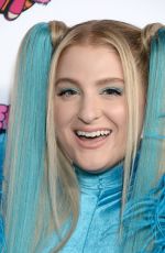 MEGHAN TRAINOR at 2020 Christian Cowan x Powerpuff Girls Runway Show in Hollywood 03/08/2020