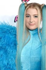 MEGHAN TRAINOR at 2020 Christian Cowan x Powerpuff Girls Runway Show in Hollywood 03/08/2020