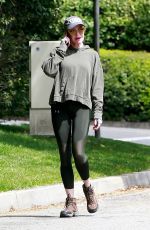 MELANIE GRIFFITH Out Hiking in Los Angeles 03/28/2020