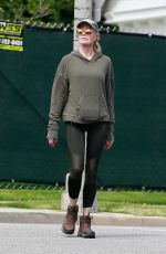 MELANIE GRIFFITH Out Hiking in Los Angeles 03/28/2020