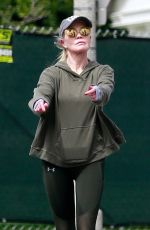 MELANIE GRIFFITH Out Hiking in Los Angeles 03/28/2020