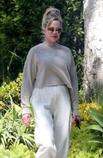 MELANIE GRIFFITH Out Hiking in Los Angeles 03/29/2020