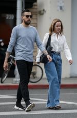 MENA SUVARI Out for Lunch in Beverly Hills 02/27/2020