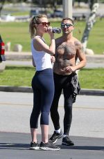 MIA GOTH and Shia Labeouf Out in Los Angeles 03/26/2020